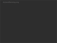 Tablet Screenshot of drylandfarming.org